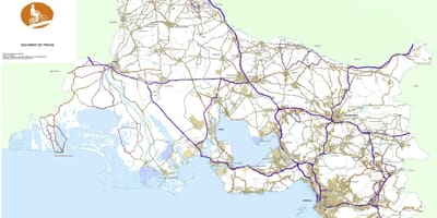 Карта Марсеј бицикл 